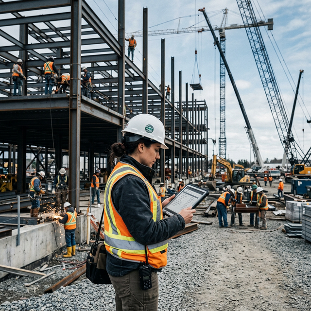 Koordynator BHP na placu budowy — nadzór bezpieczeństwa na inwestycjach budowlanych